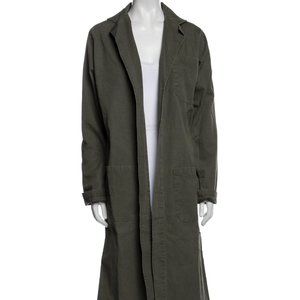 Reformation Green Trench Coat (Oversized) Size M